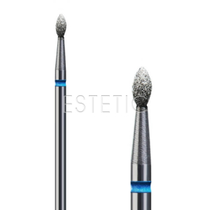 Фреза Бутон 1,6 мм алмазная синяя 254.524.016 GLprof