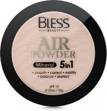 Bless Beauty 5in1 Mineral Air Powder SPF 15 Пудра для обличчя, 10 г