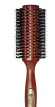 Щітка-браш для волосся Salon Professional дерево, натуральна щетина та нейлон, Ø35мм 4776 CLB