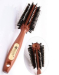 Фото 2 - Щітка-браш для волосся Salon Professional дерево, натуральна щетина та нейлон, Ø25мм 4777 CLB