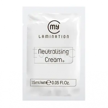 Состав для ламинирования ресниц My Lamination LASH Neutralising Cream+ №2 (саше), 1,5 мл