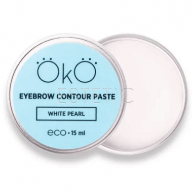 Паста для брів OKO Eyebrow Contour Paste White Pearl, 15 мл