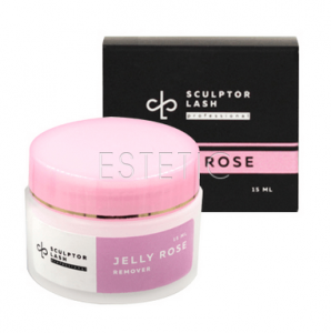 Ремувер для наращенных ресниц Sculptor lash Jelly Rose, 15 мл