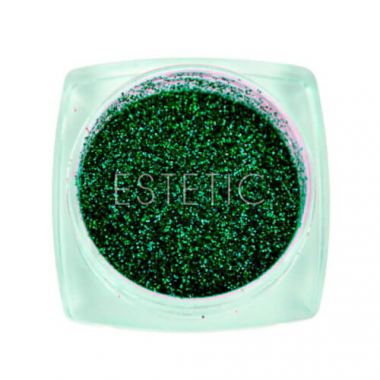Komilfo блесточки 058, размер 0,08 мм (зеленые), 2,5 г