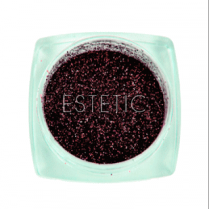 Блесточки Komilfo 061, размер 0,08 мм, бордовые, 2,5 г