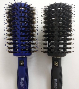 Браш для волосся Salon Professional продувний щетина та нейлон, Ø75мм 250.75 G