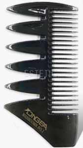 Гребінець для бороди Salon Professional Meshcomb планка №02