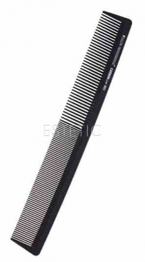 Гребінець для волосся Salon Professional карбонова планка середня 0053