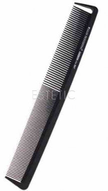 Гребінець для волосся Salon Professional карбонова планка із зубом 0067