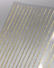 Фото 1 - Лента гибкая светоотражающая для дизайна ногтей RichColor металлизированная (золото)