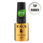 F.O.X Top Rubber - Каучуковый закрепитель для гель-лака, 12 мл