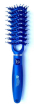 Щетка для волос Salon Professional продувная, щетина и нейлон, черная, синяя 250.71G, 225 мм