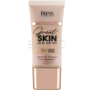 Тональний крем для обличчя Bless Beauty Great Skin Matte Finish Sand, 30 мл