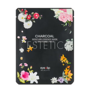Тканинна маска для обличчя з деревним вугіллям Eyenlip Beauty Charcoal Moisture Essence Mask, 25 мл