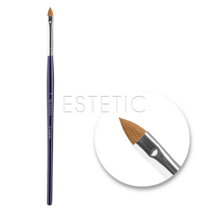 Пензлик Synthetic #07 CREATOR для брів, пелюстка