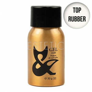 F.O.X Top Rubber - Каучуковий закріплювач для гель-лаку, 30 мл (флакон)