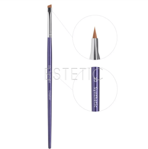 Пензлик Synthetic #10 CREATOR для брів, тонка скошена