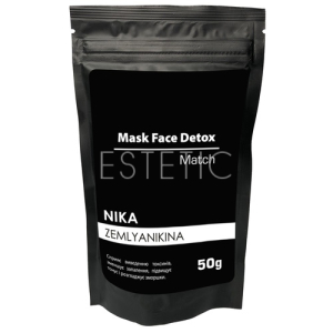 Глиняная маска для лица Detox Matcha Nika Zemlyanikina, 50 г