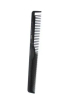 Гребінець для волосся Salon Professional карбонова планка із зубом 0042
