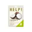 Тканевая маска для лица с кокос BERGAMO HELP! Mask Sheet Coconut, 25 мл