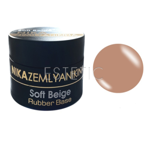 База камуфлююча Nika Zemlyanikina Rubber Base Soft Beige (БАНКА), 30мл