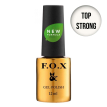 F.O.X Top Strong - Закрепитель для гель-лака высокой степени вязкости, 12 мл