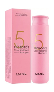 Шампунь с пробиотиками для защиты цвета волос - MASIL 5 Probiotics Color Radiance Shampoo, 300 мл
