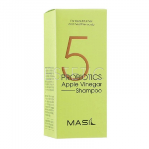 Шампунь безсульфатний MASIL 5 PROBIOTICS APPLE VINEGAR Shampoo з яблучним оцтом, 50 мл