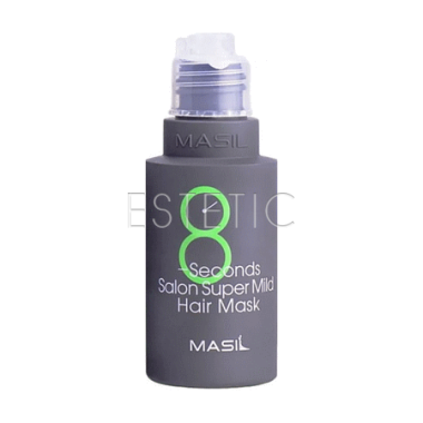 Восстанавливающая маска MASIL 8 SECONDS SUPER MILD для быстрого размягчения волос, 50 мл