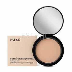 Пудра компактная Paese Semi-transparent Matte Powder, 9 г