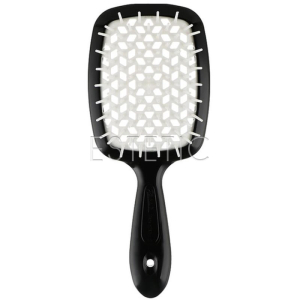 Щетка для волос Janeke Superbrush оригинал, черный с белым