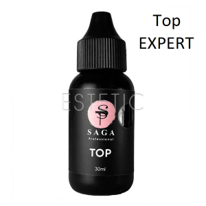 SAGA Professional Top EXPERT - Топ без липкого шару EXPERT (UV filters), 30 мл