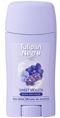 Дезодорант-стік Tulipan Negro Sweet Violetta солодка фіалка, жіночий,50 мл