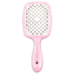 Щітка для волосся Janeke Superbrush Small міні, оригінал, рожева з білим