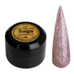SAGA Professional Глиттерный гель Glitter Opal №04 (розово-серый), 8 мл
