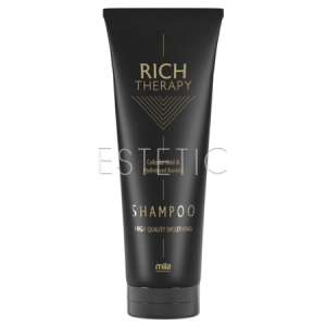 Шампунь с кератином MILA PRO Rich Theraphy с колоидным золотом, 250 мл