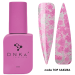 Фото 1 - Топ для гель-лака DNKa Top Sakura прозрачный с розовыми хлопьями, 12 мл