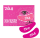 Фото 1 - ZOLA Silicone Eye Patch Патчи силиконовые для глаз многоразовые,1 пара, малиновые