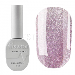 SAGA Professional CAT SHINE №03 - Гель-лак кришталева кішка №03 (світло-рожевий), 8 мл