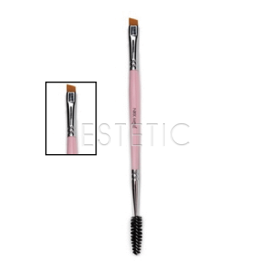 Кисточка для бровей NIKK MOLE двусторонняя №71