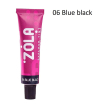 Фарба для вій та брів ZOLA Eyebrow Tint з колагеном 06 Blue black (синьо-чорний), 15 мл