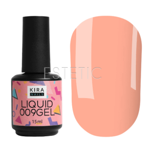 Жидкий гель Kira Nails Liquid Gel 009 (розовый), 15 мл