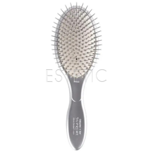 Масажна щітка Olivia Garden Supreme Silver Pro Ceramic + Ion, нейлон