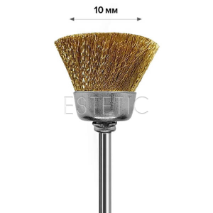 Щітка для очищення фрез mART М-86, латунна 10х20 мм