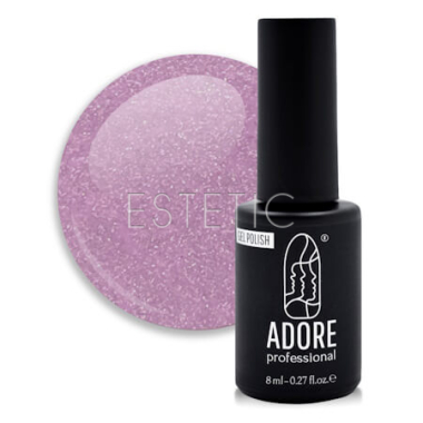 Гель-лак ADORE Gel Polish S-01 currant, смородиновый сорбет с шиммером, 8 мл