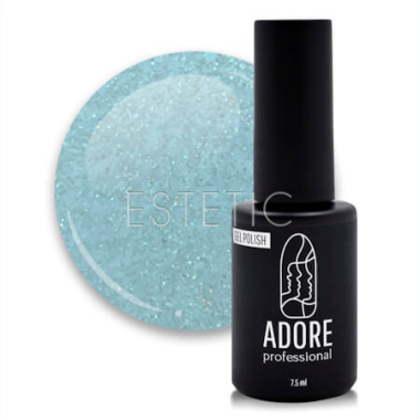 Гель-лак ADORE Gel Polish S-07 blueberry, черничный сорбет с шиммером, 8 мл