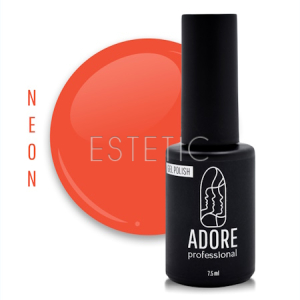 Гель-лак ADORE Gel Polish N-01 orange, помаранчевий неон, 8 мл