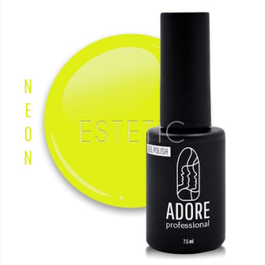 Гель-лак ADORE Gel Polish N-07 ginger, імбірний неон, 8 мл