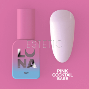 База LUNA Base Pink Cocktail цветная, нежно-розовая, 13 мл