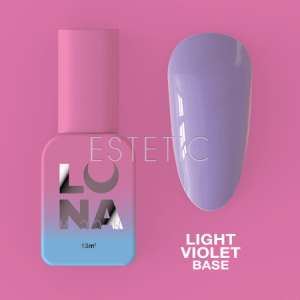 База LUNA Base Light Violet кольорова, світло-фіолетова, 13 мл